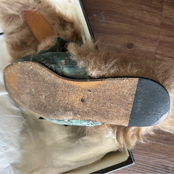 Gucci princetown shearling lined mules - Picture 2 of 4